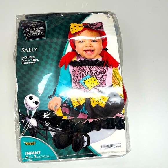 Sally from Nightmare Before Christmas Infant / Childs Halloween costume 12-18 MO - Picture 1 of 9